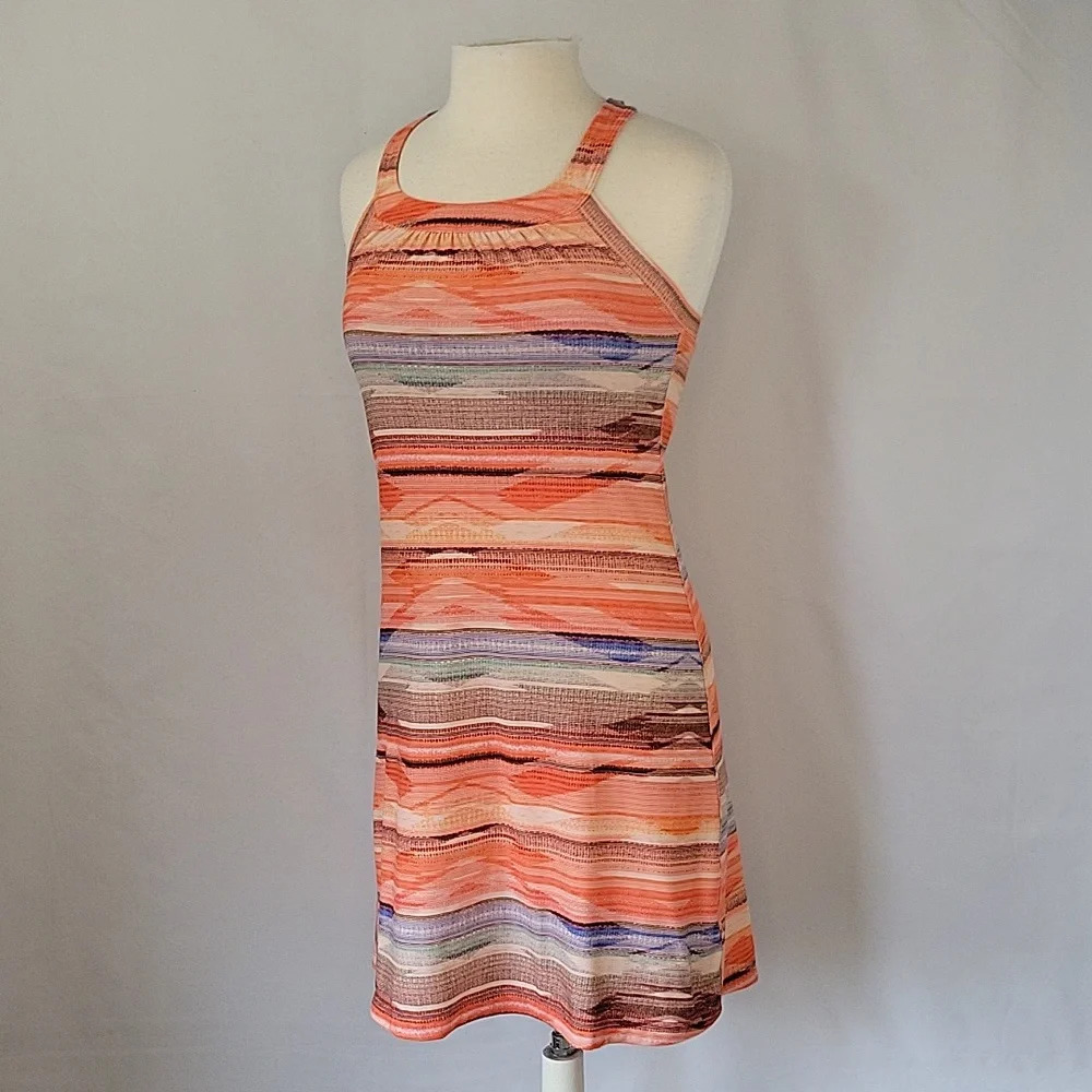 Prana Cantine Sunset Athleisure Dress Size Small